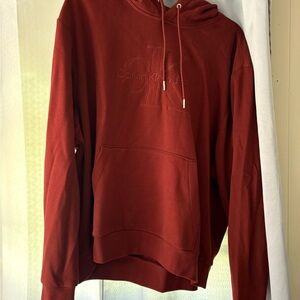 Calvin Klein Maroon Hoodie